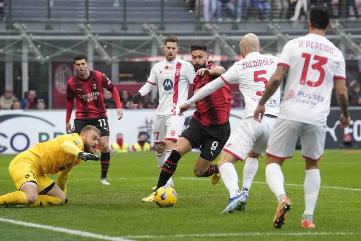 Monza-Milan, il titolare salta il match: c'è l'annuncio