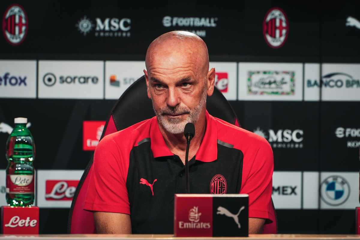 Milan-Napoli, conferenza stampa di Pioli