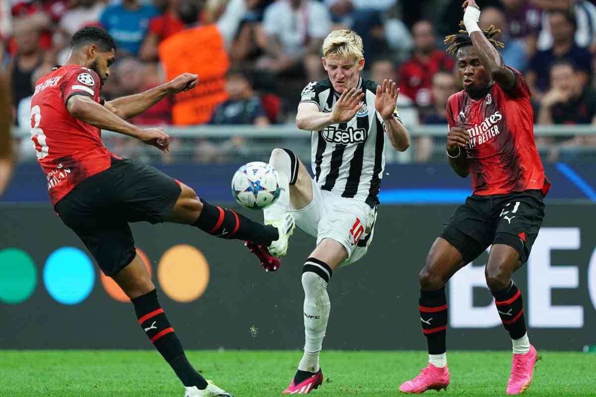 Milan-Newcastle anche sul mercato