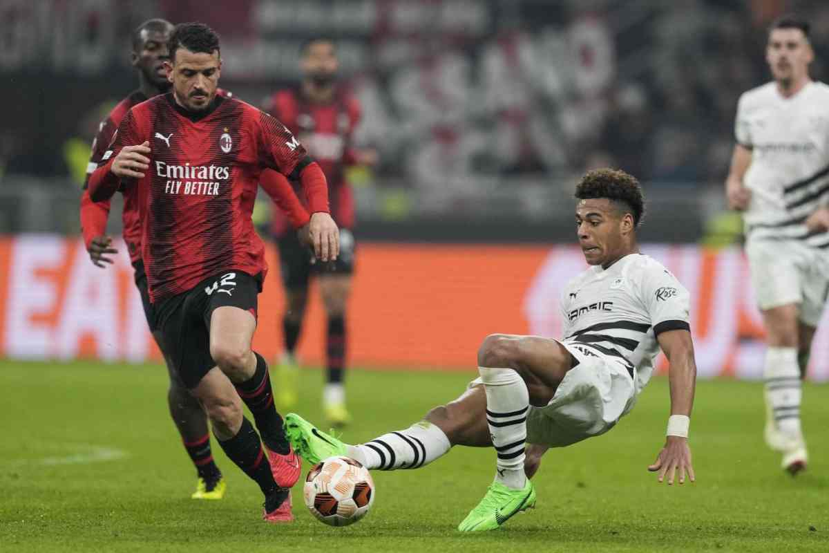 Rennes Milan streaming diretta tv 