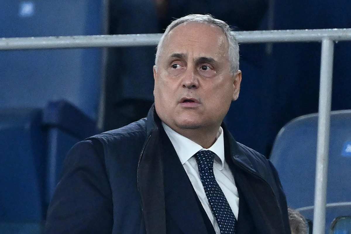 Claudio Lotito furioso dopo Lazio-Milan