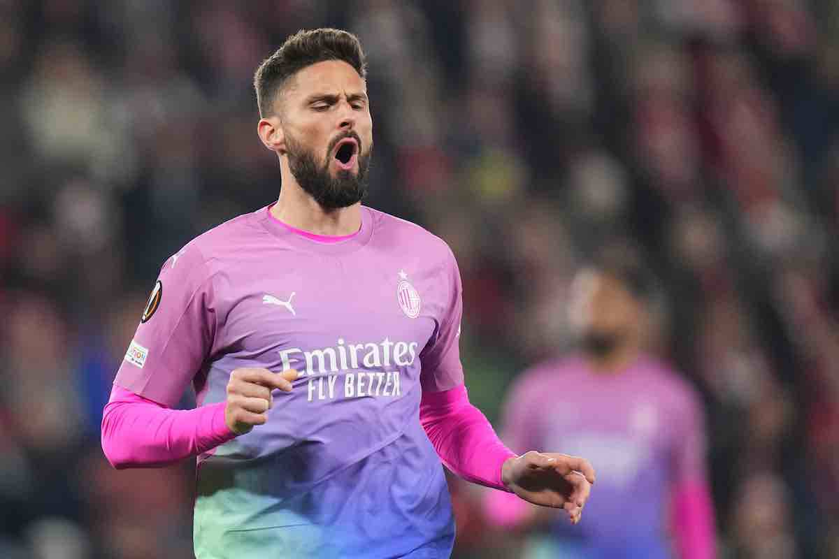 Milan, addio a Giroud: le parole di Pellegatti