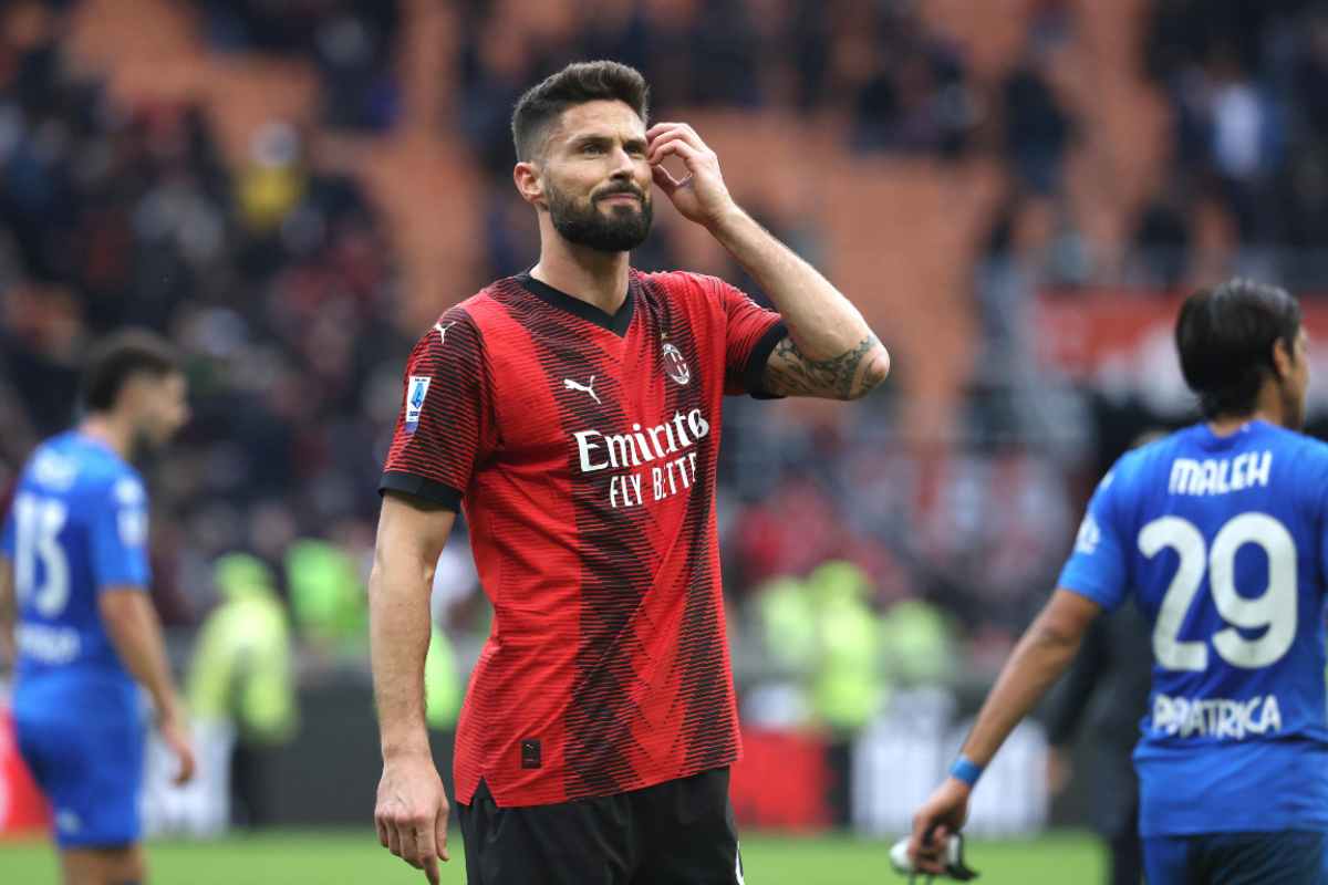 Giroud addio, sostituto Milan