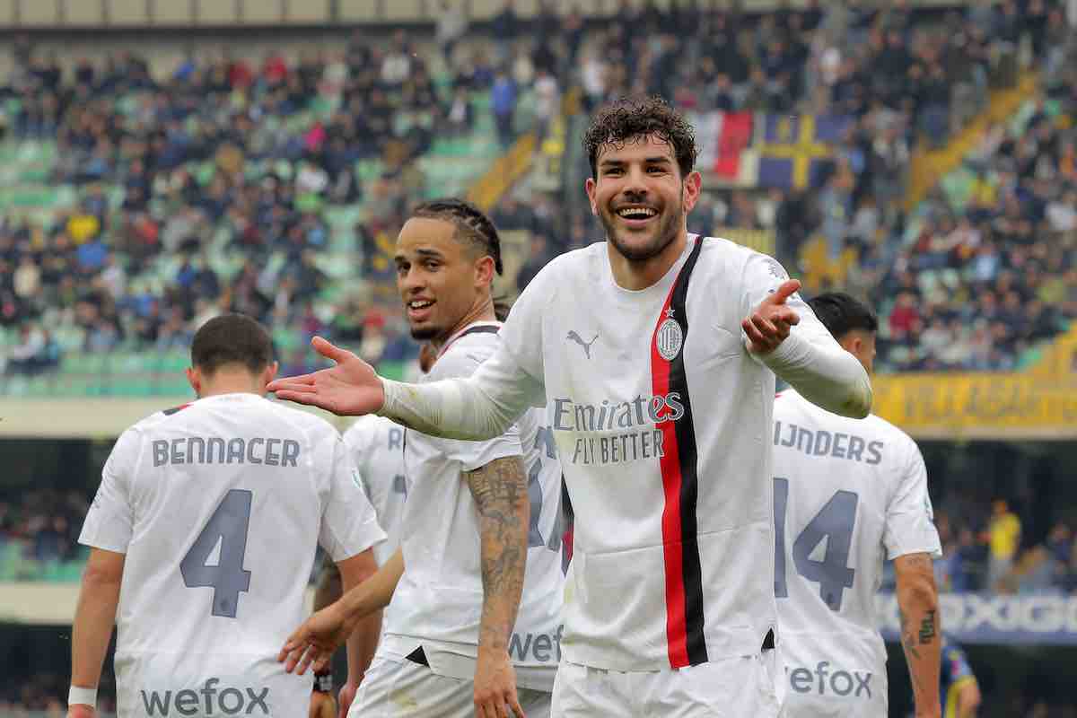 Theo Hernandez ammonito: ecco cosa è successo