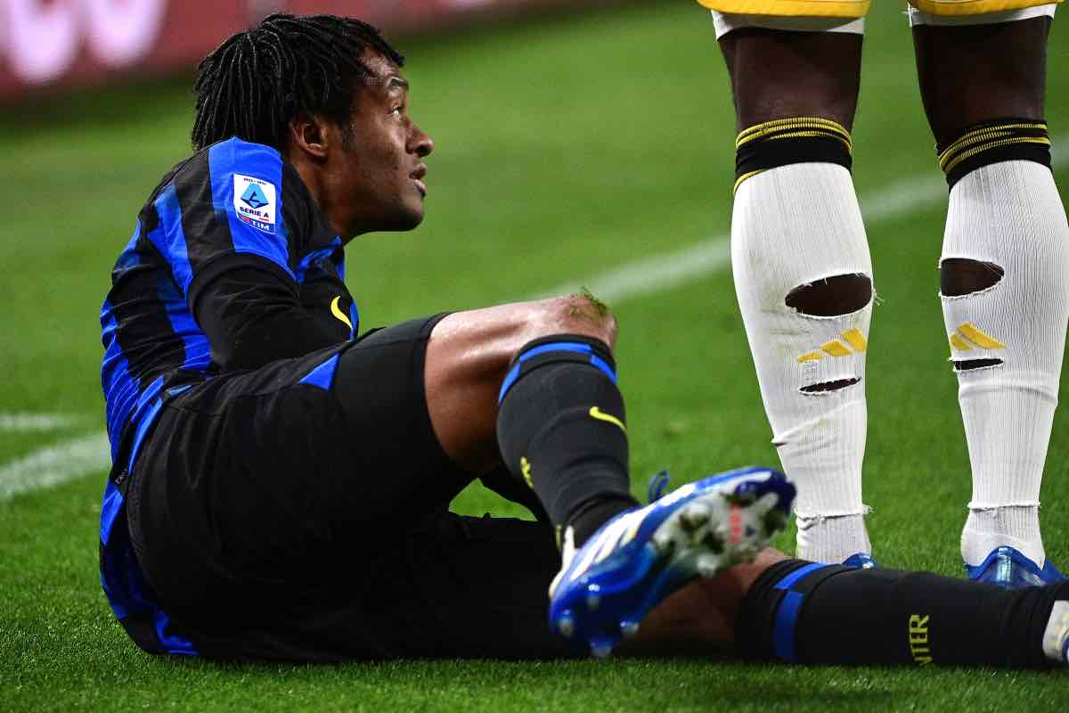 Inter, tegola Cuadrado: salta il derby