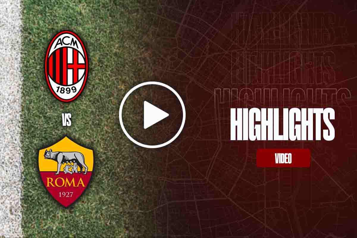 Milan Roma video highlights Europa League