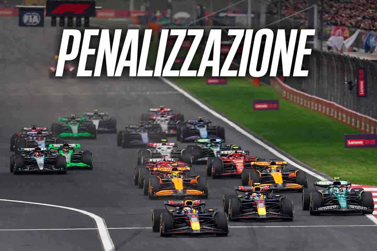 Penalizzazione in Formula 1