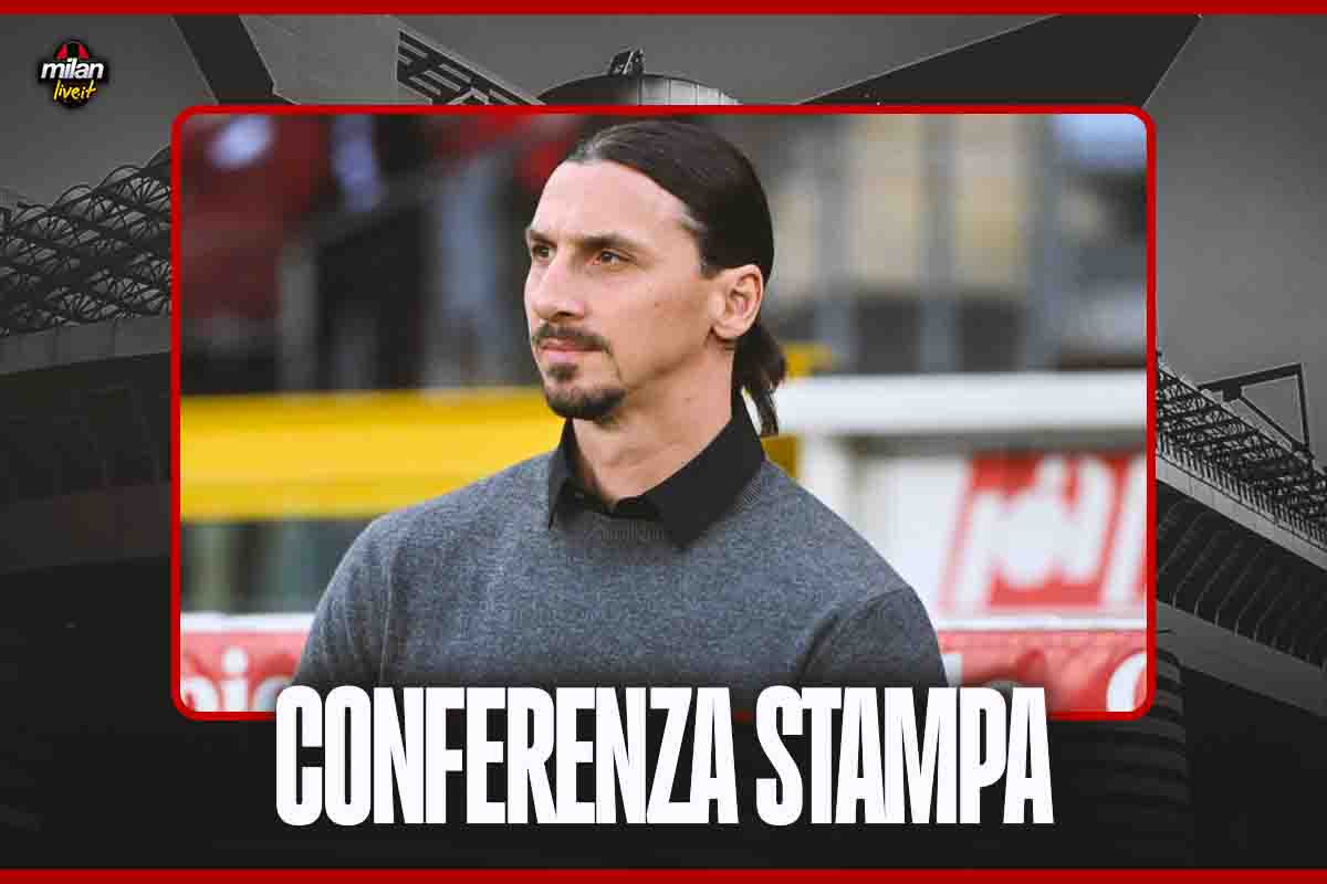 Milan, Ibrahimovic conferenza stampa in diretta