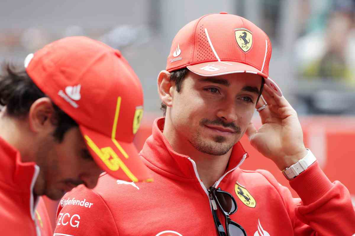 Commozione Leclerc: il messaggio a Sainz