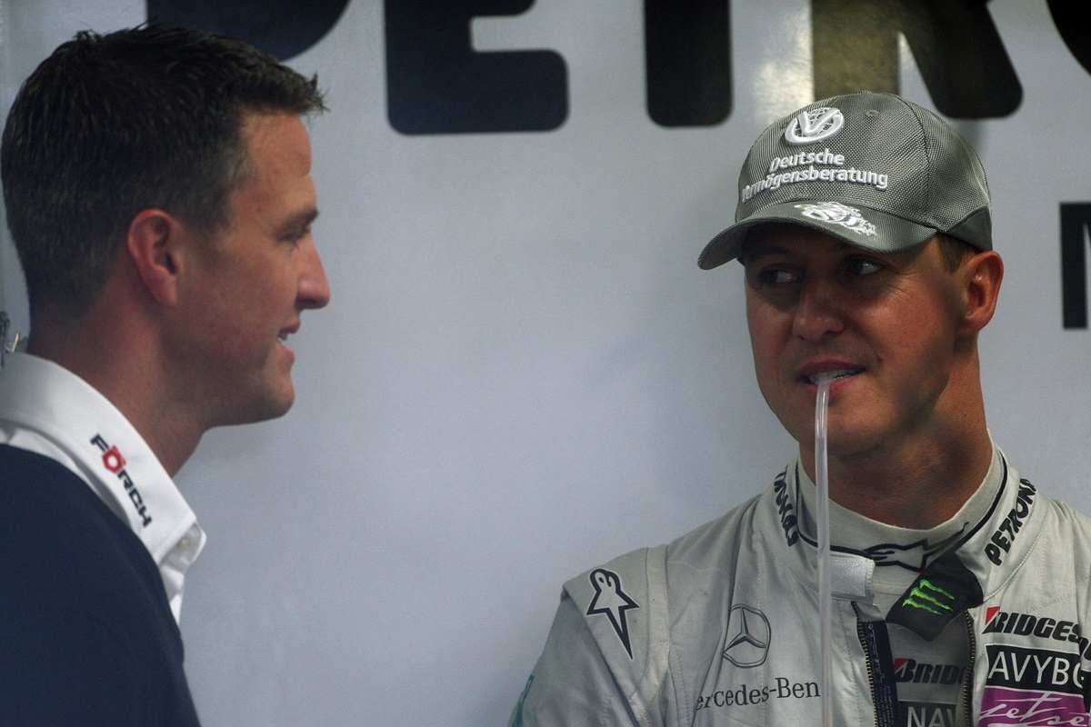 Giorno speciale per Schumacher: foto da brividi