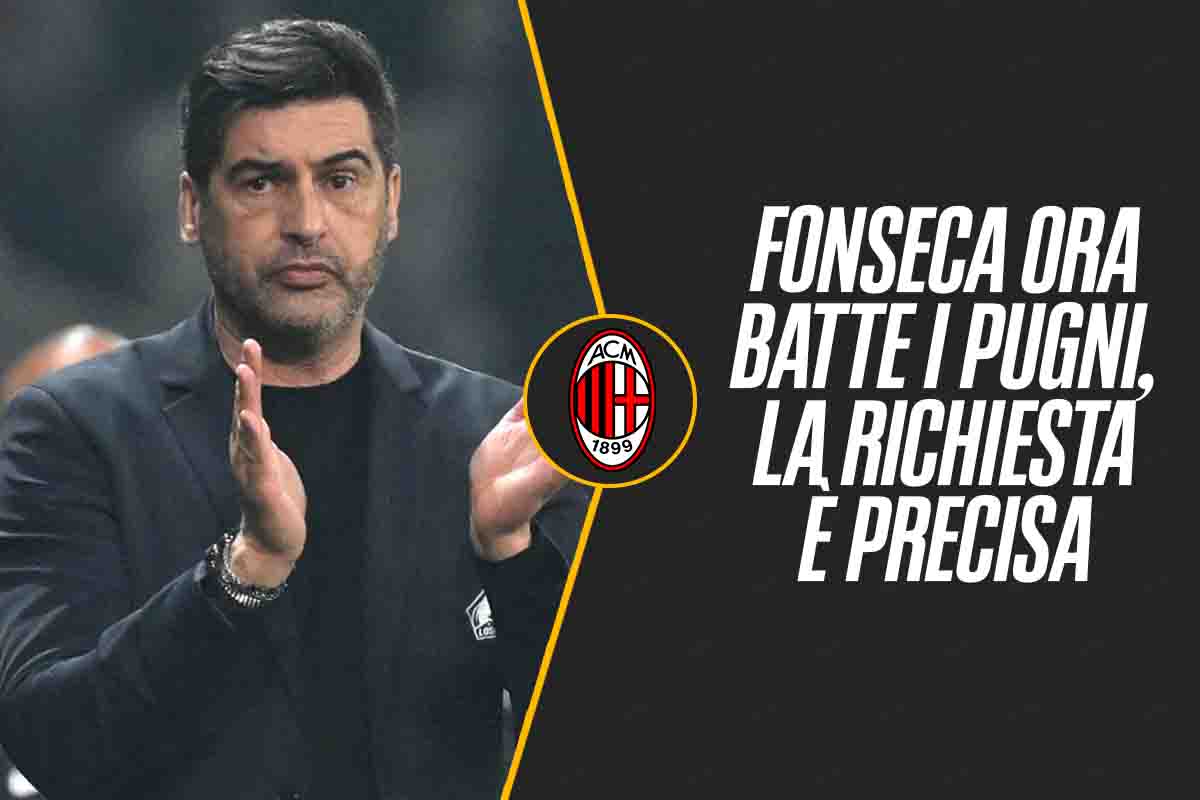 Fonseca batte i punti, richiesta precisa