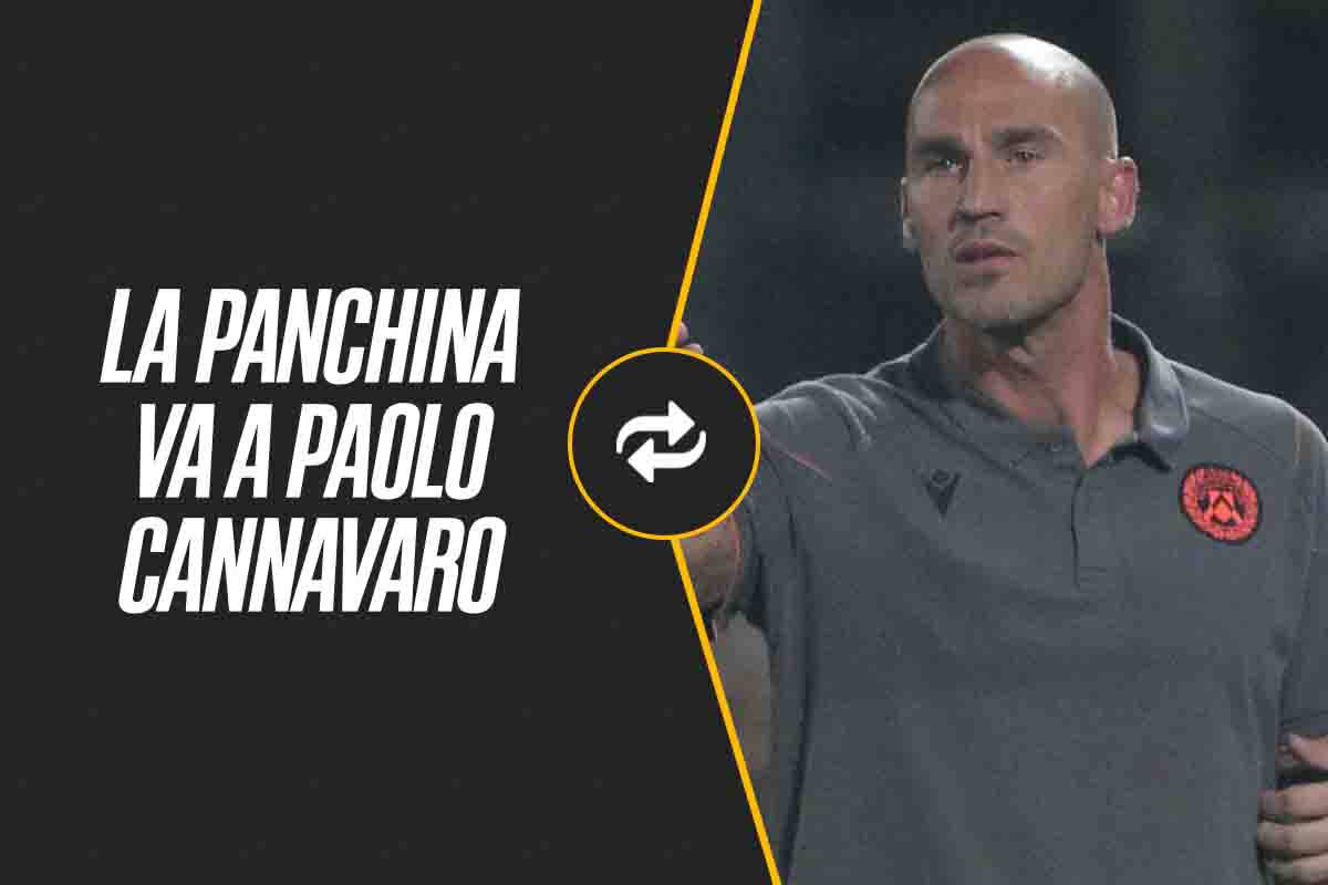 Cambia la panchina, va a Paolo Cannavaro