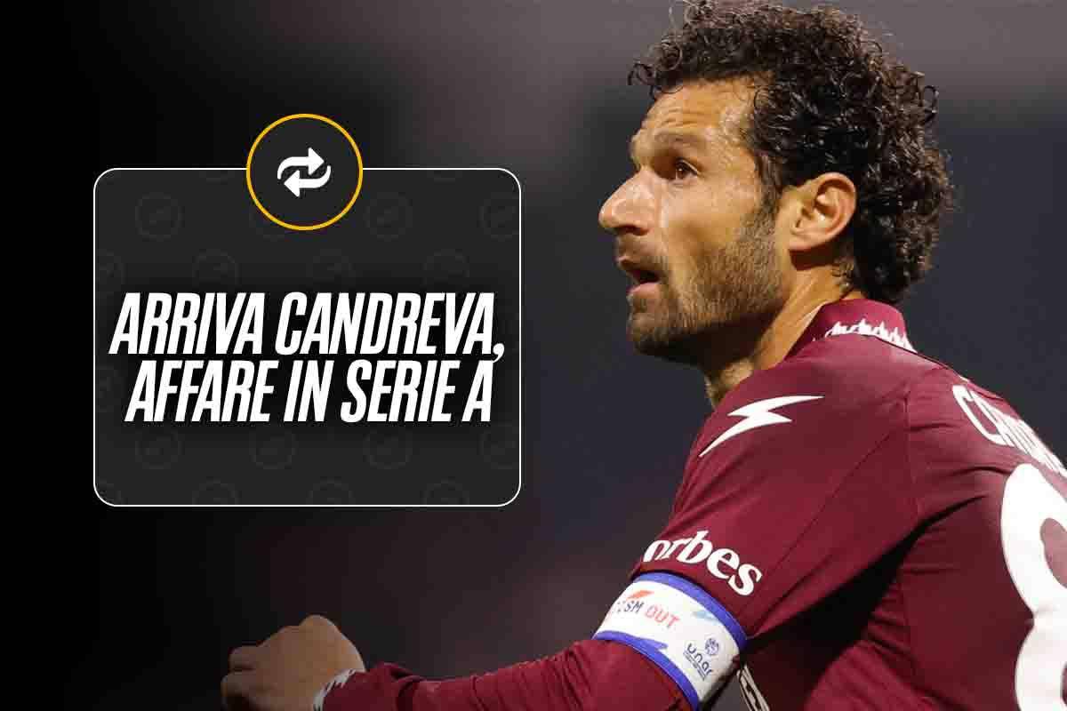 Affare in Serie A: arriva Candreva a centrocampo