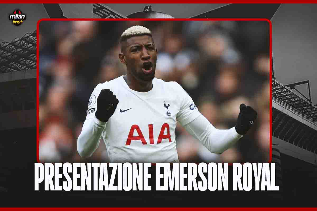 Emerson Royal, la conferenza stampa di presentazione