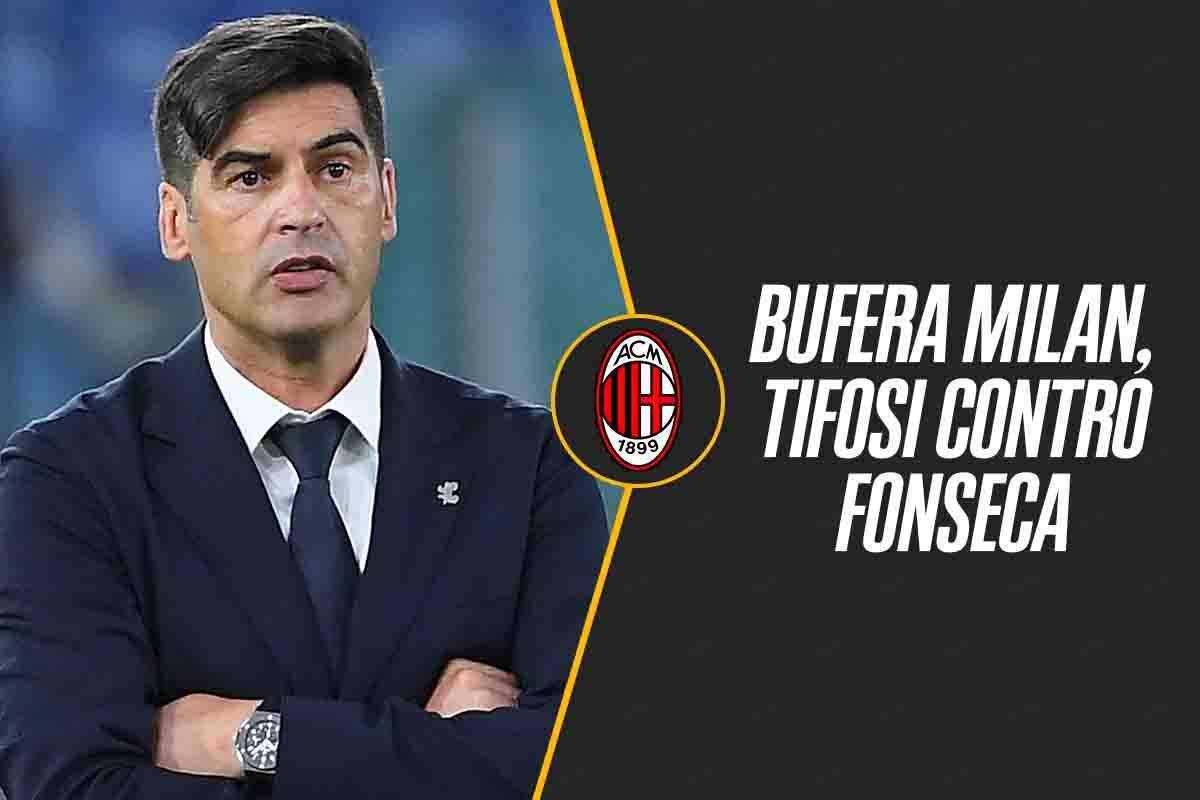 Tifosi furiosi con Fonseca, no alla cessione