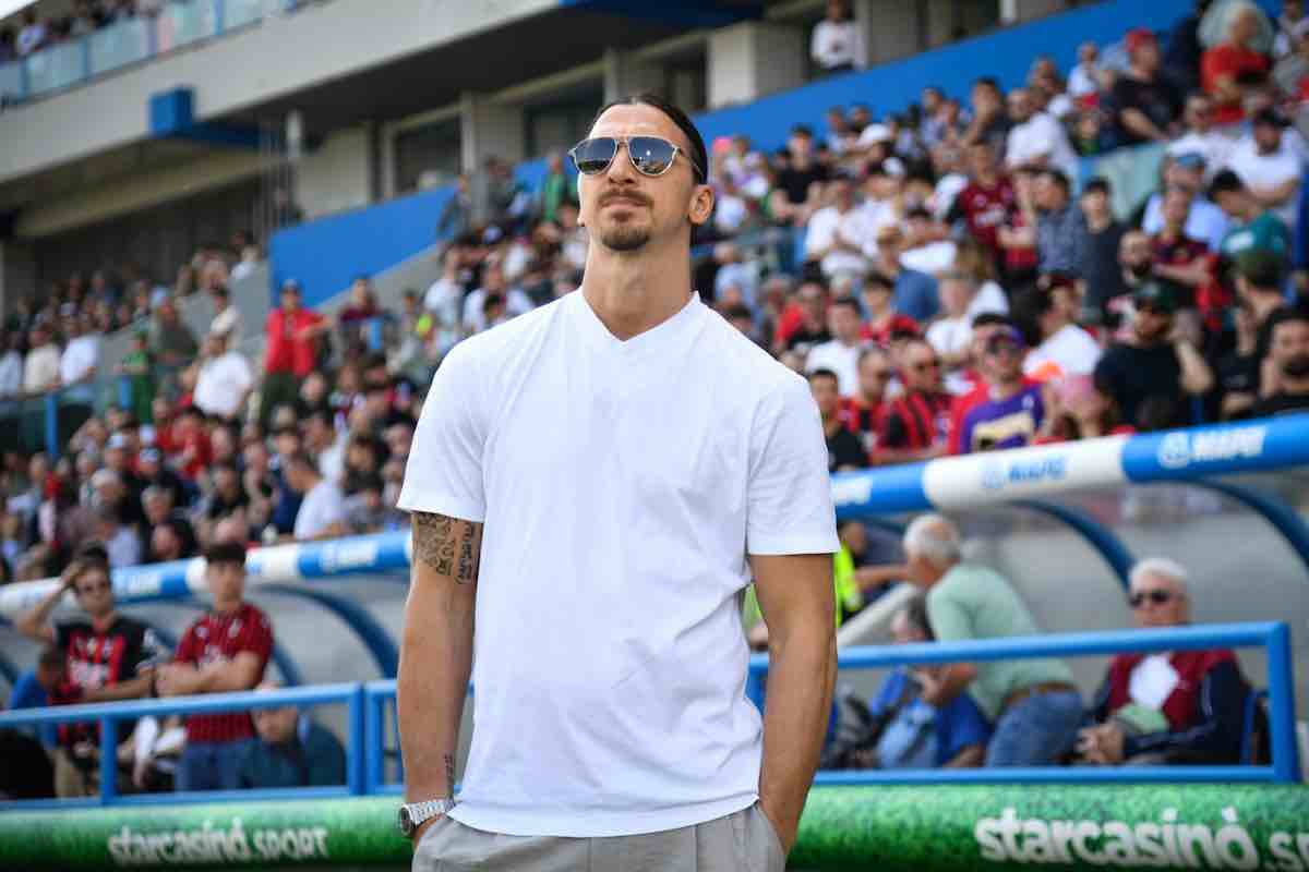 Ibra e Ambrosini in montagna