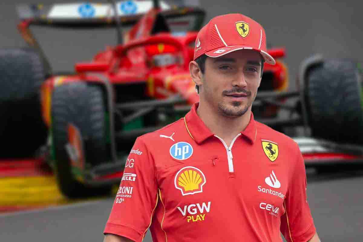 Leclerc esalta i tifosi della Ferrari