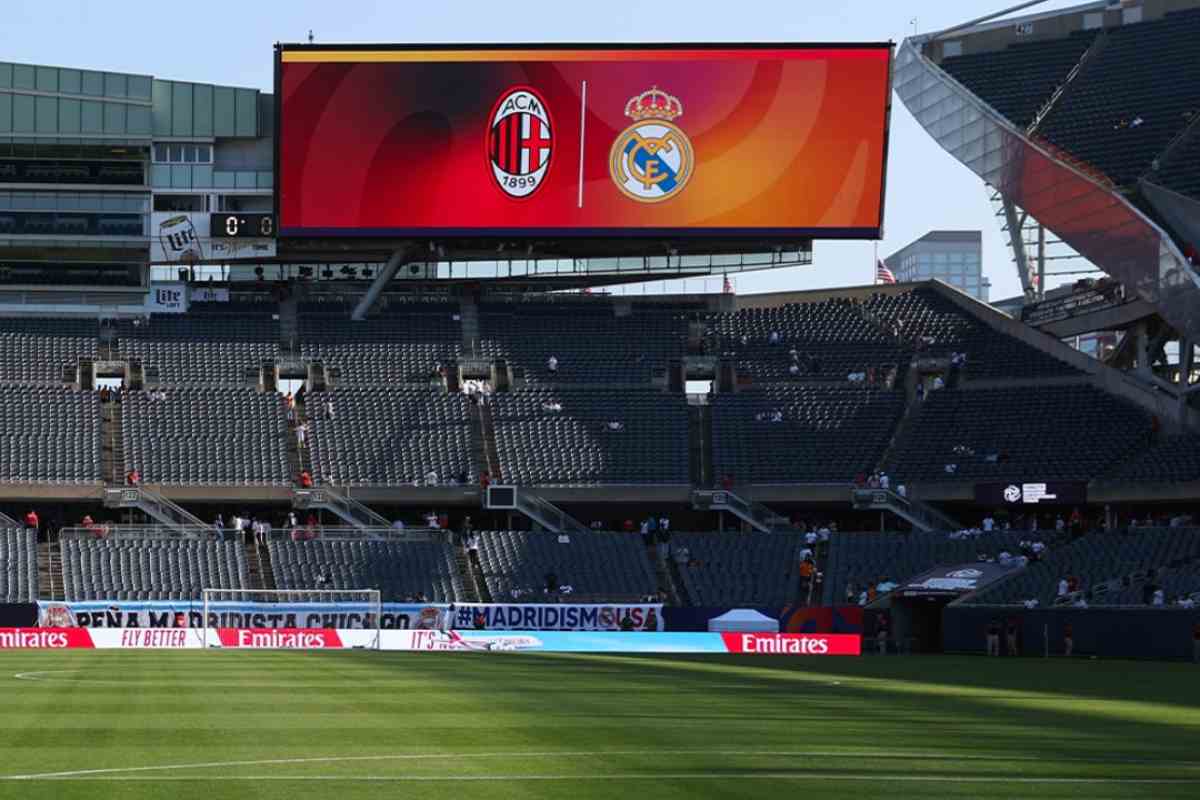 Milan-Real Madrid risultato cronaca in diretta