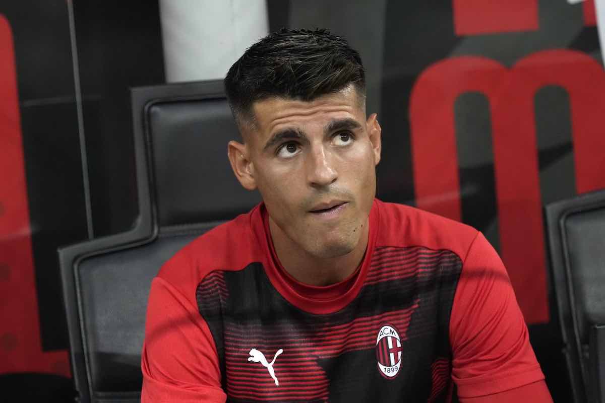 Milan, infortunio Morata