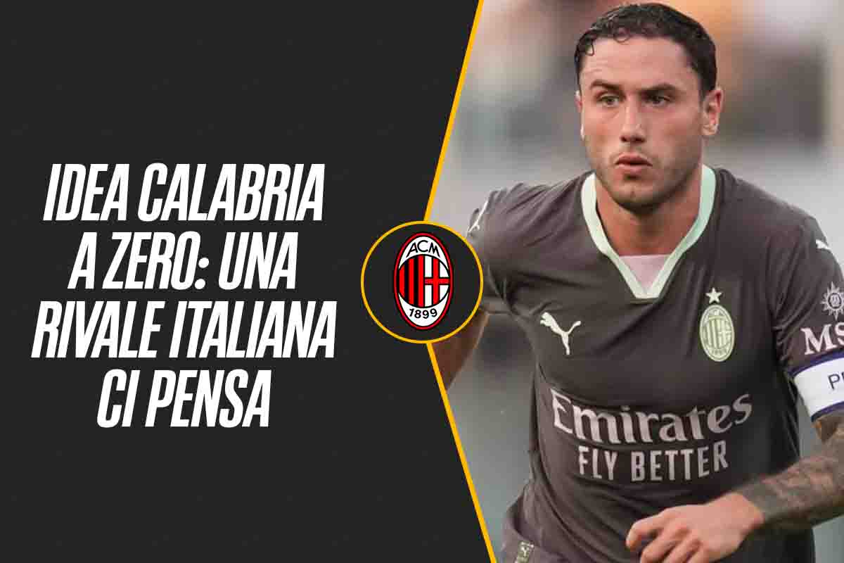 Calciomercato Milan Calabria rivale