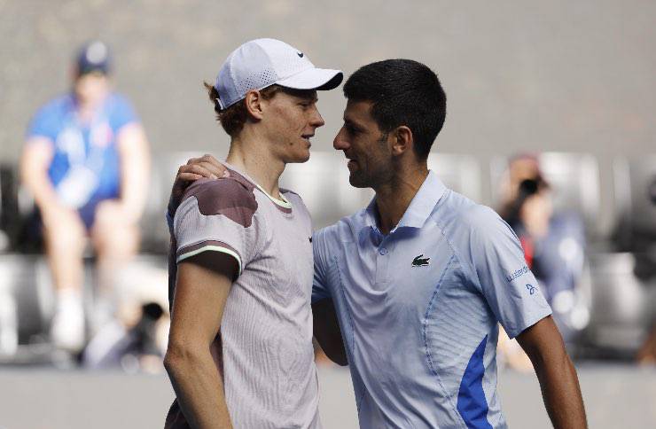 Sinner, pronostici a favore di Alcaraz e Djokovic