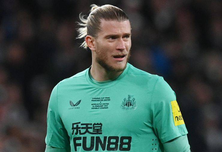 Karius firma in Serie A