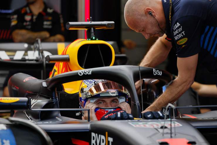 F1, Max Verstappen sbotta