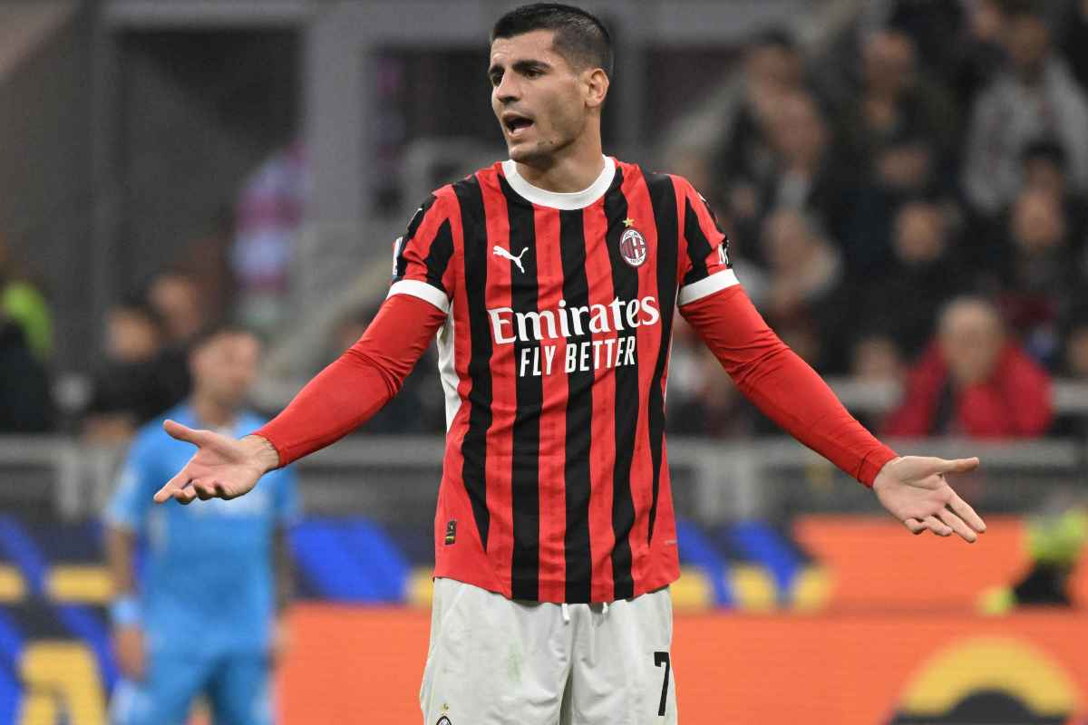 Alvaro Morata attaccante del Milan