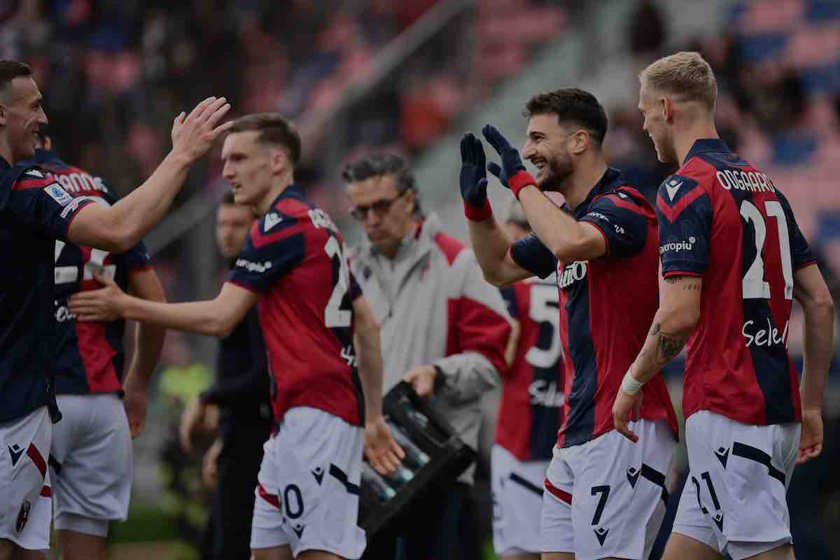 Milan, tre colpi dal Bologna