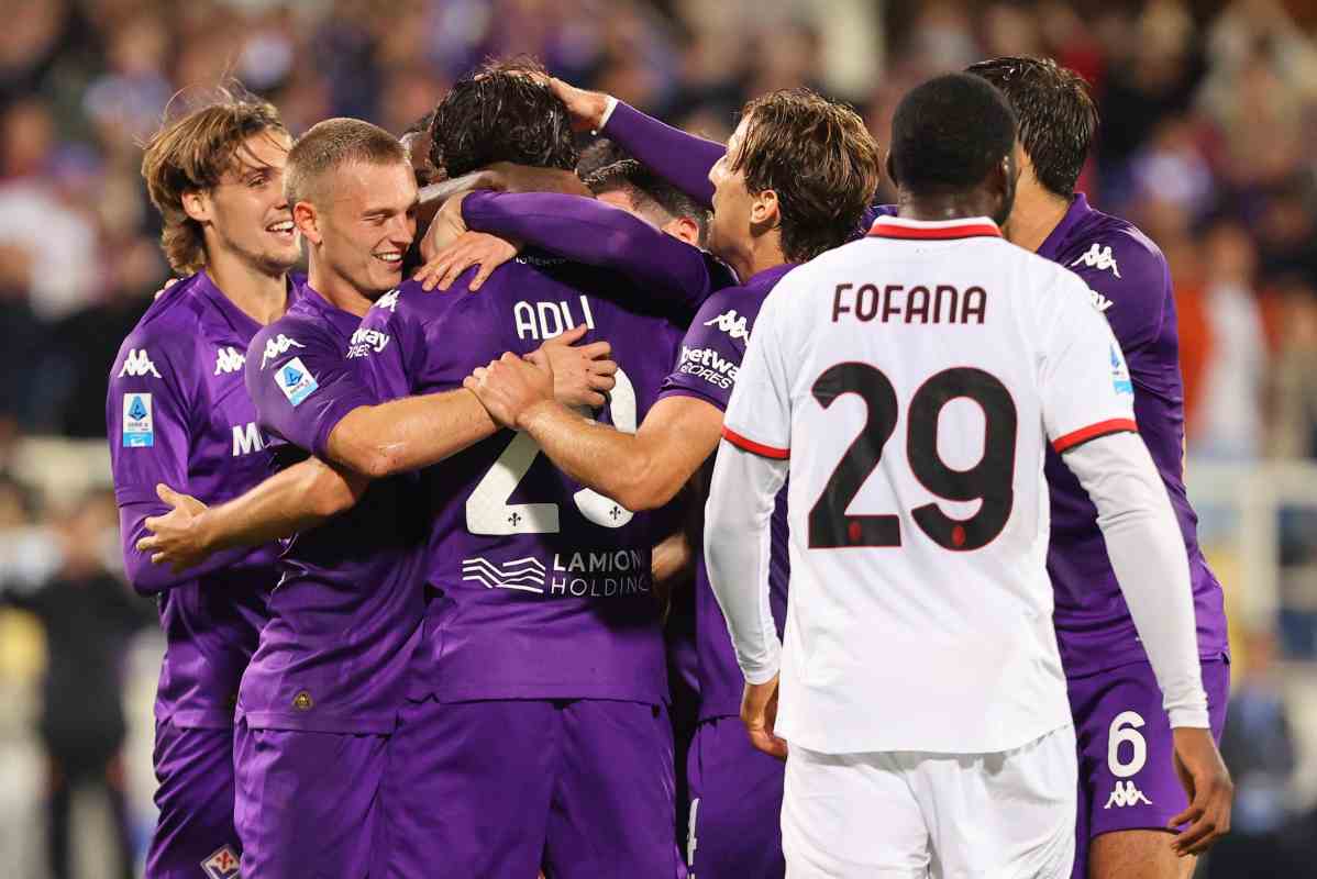 Fiorentina Milan in diretta