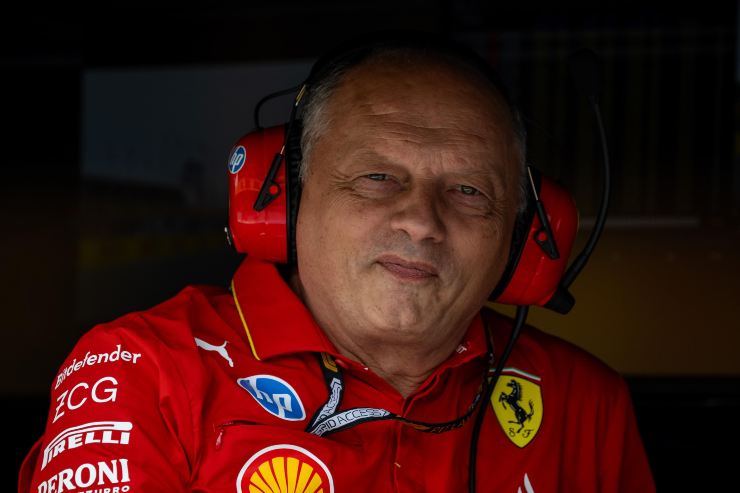 Frederic Vasseur team principal Ferrari