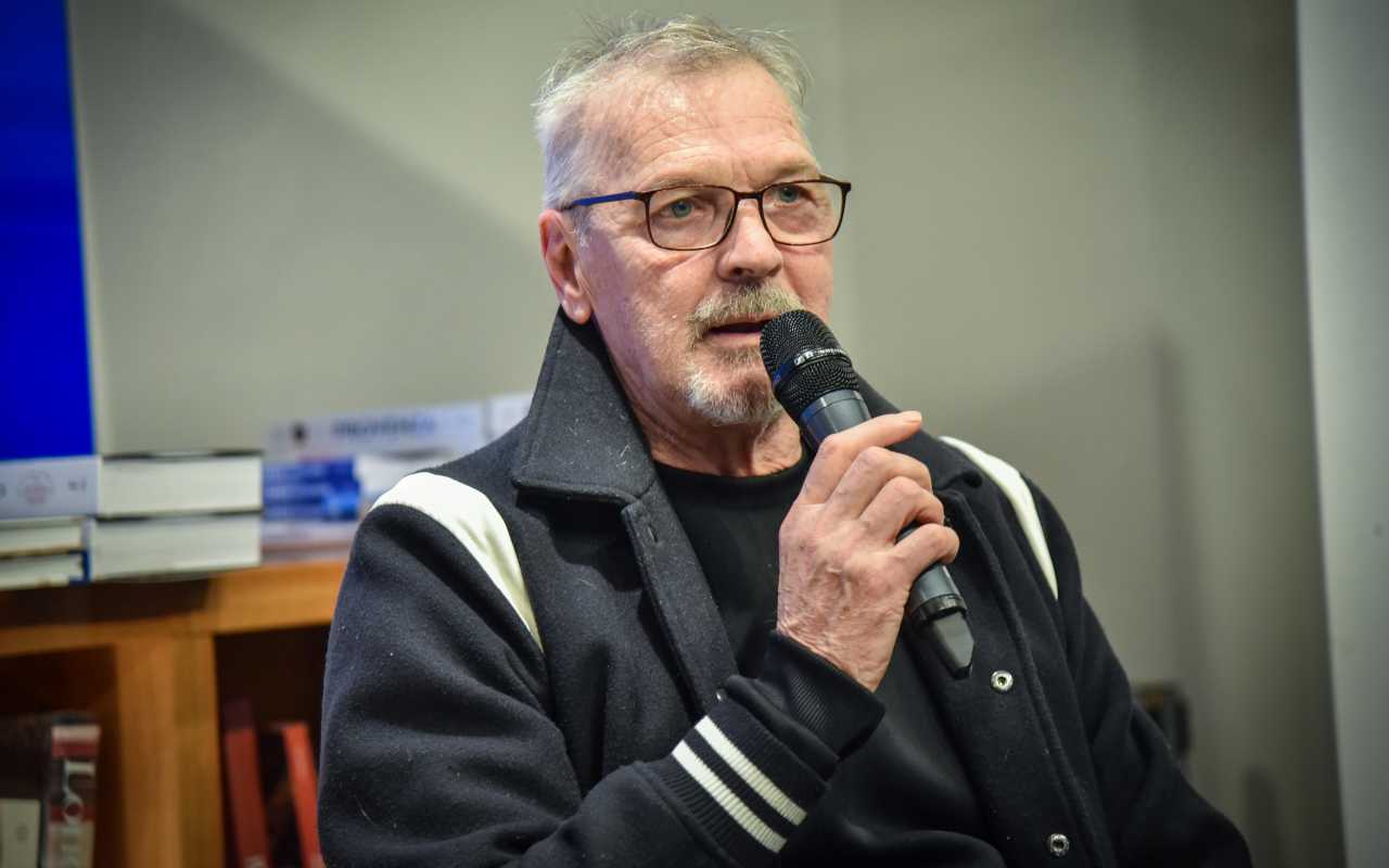 Tacconi alla presentazione del suo libro