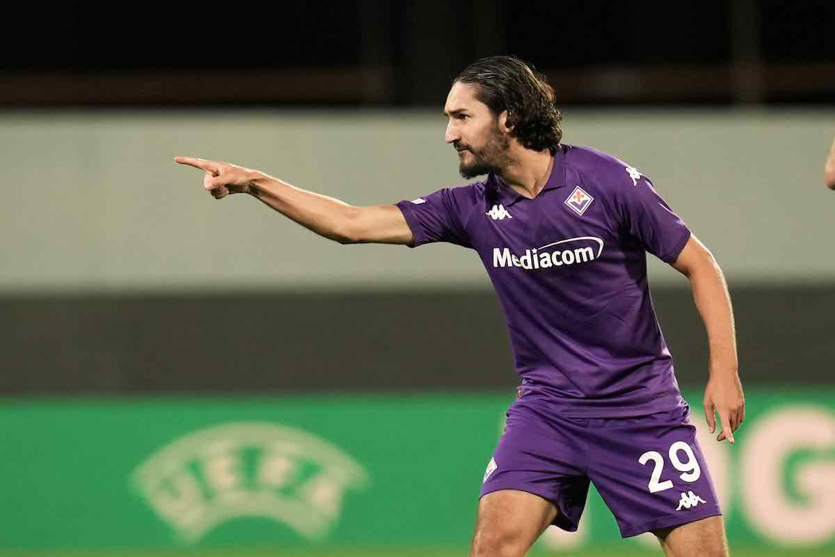 Adli con la Fiorentina