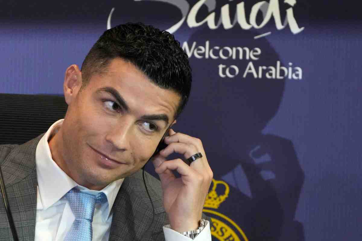 Cristiano Ronaldo attaccante dell'Al-Nassr