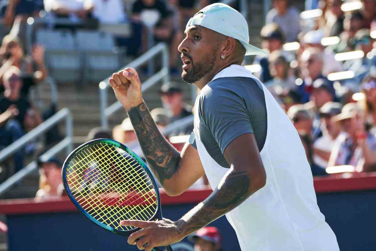 nick kyrgios rifila una mazzata a sinner