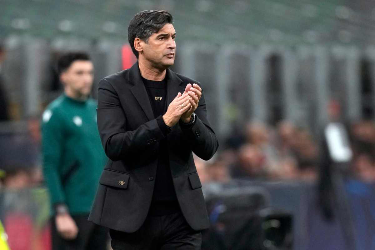 Paulo Fonseca allenatore Milan