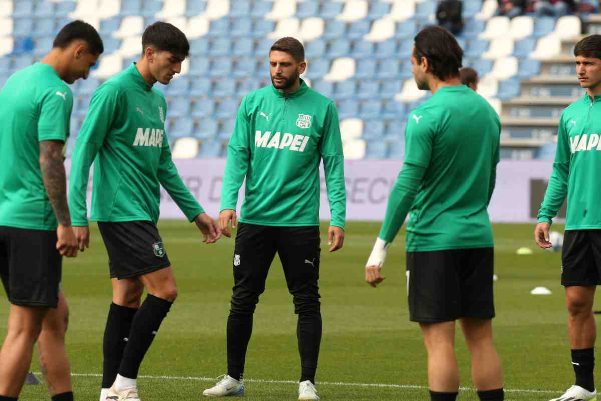 Sassuolo Berardi allenamento