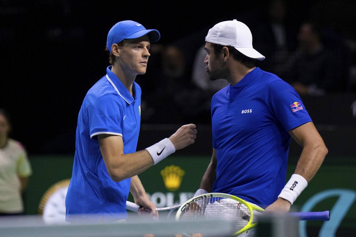 Matteo Berrettini e Jannik Sinner