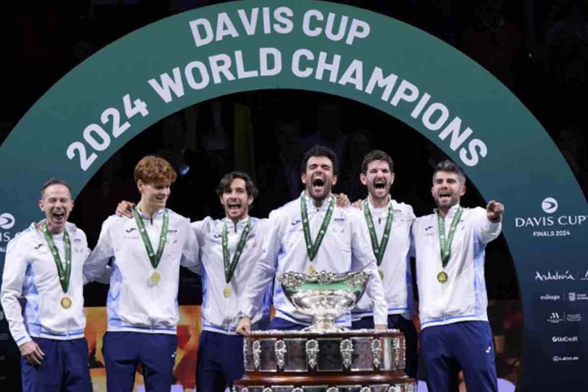 L'Italia vince la Coppa Davis