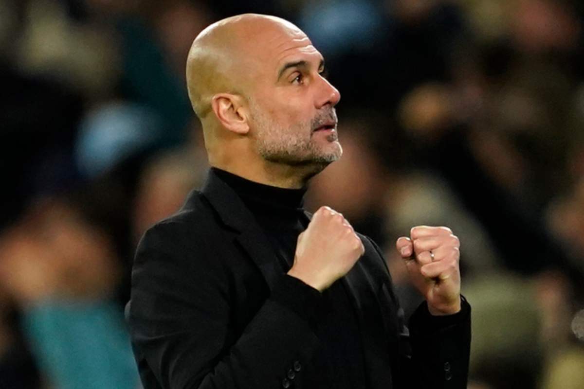 Pep Guardiola, tecnico del Manchester City