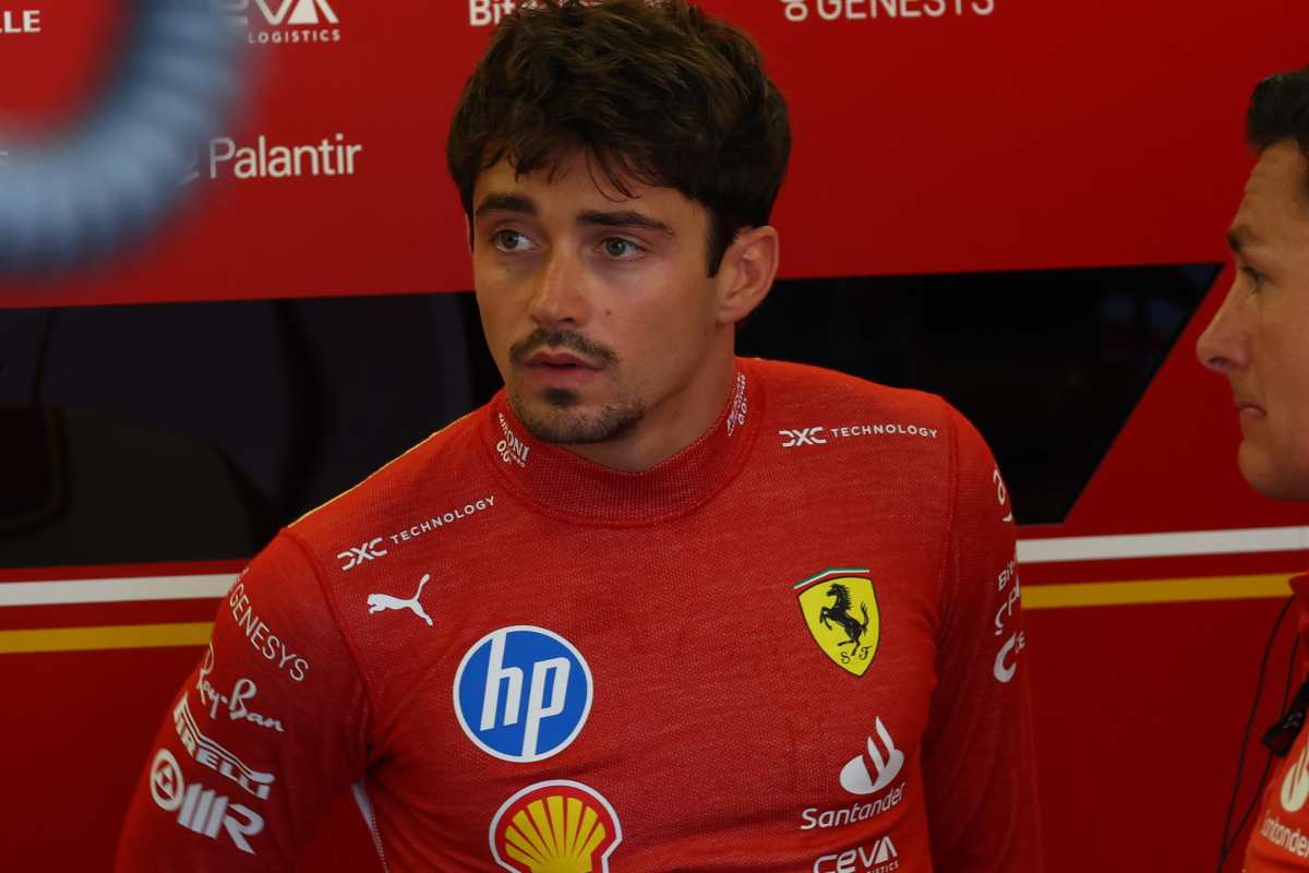 Charles Leclerc pilota Ferrari