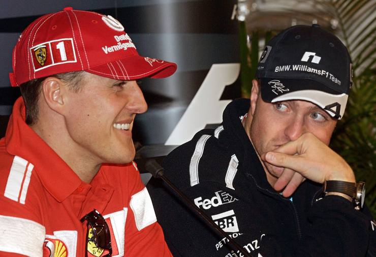 Michael Schumacher e il fratello Ralf