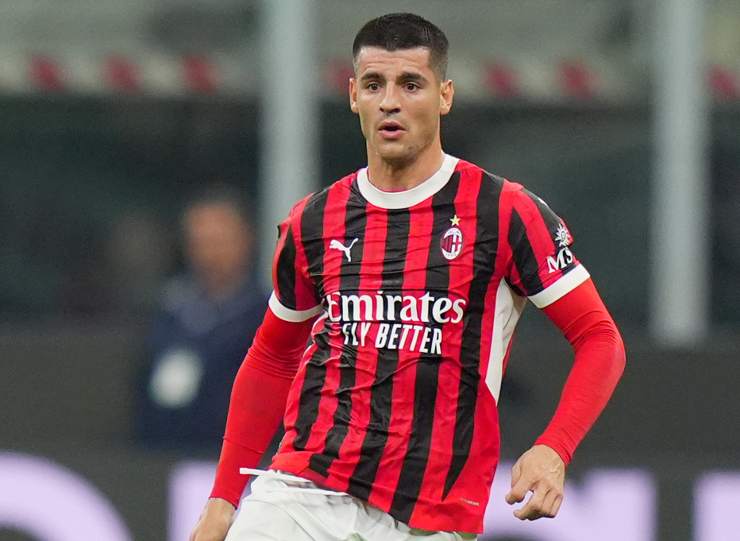 Alvaro Morata attaccante del Milan