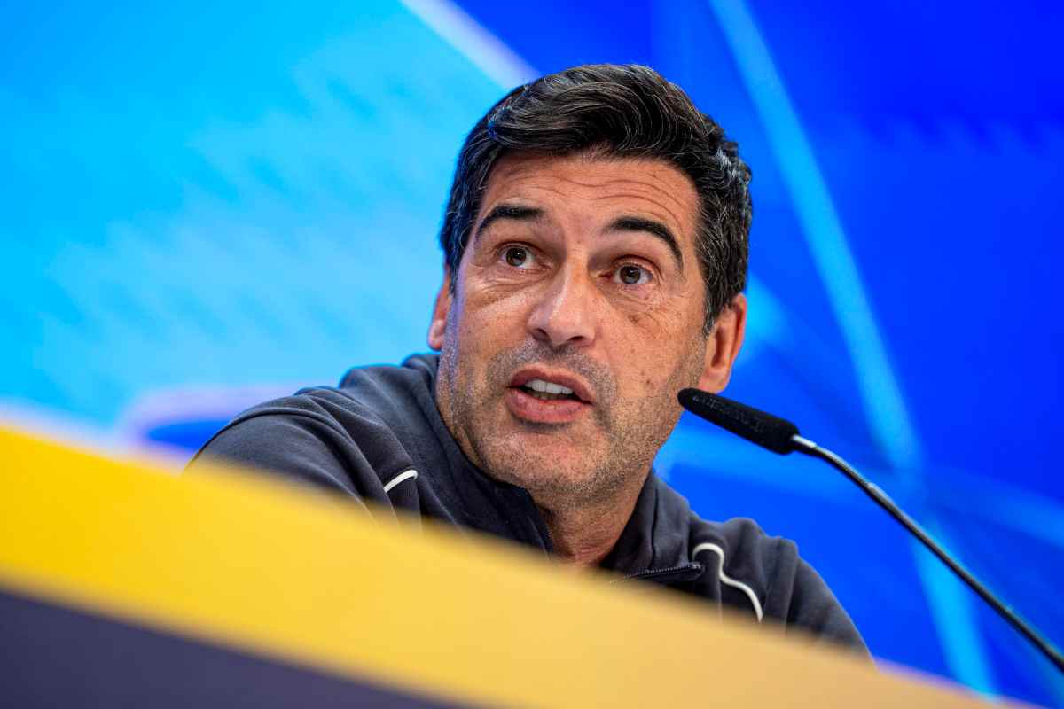 Paulo Fonseca in conferenza stampa