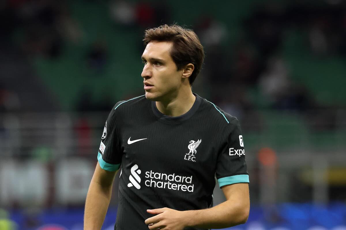 Federico Chiesa attaccante del Liverpool