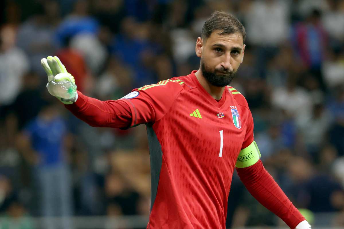 Gianluigi Donnarumma portiere della Nazionale