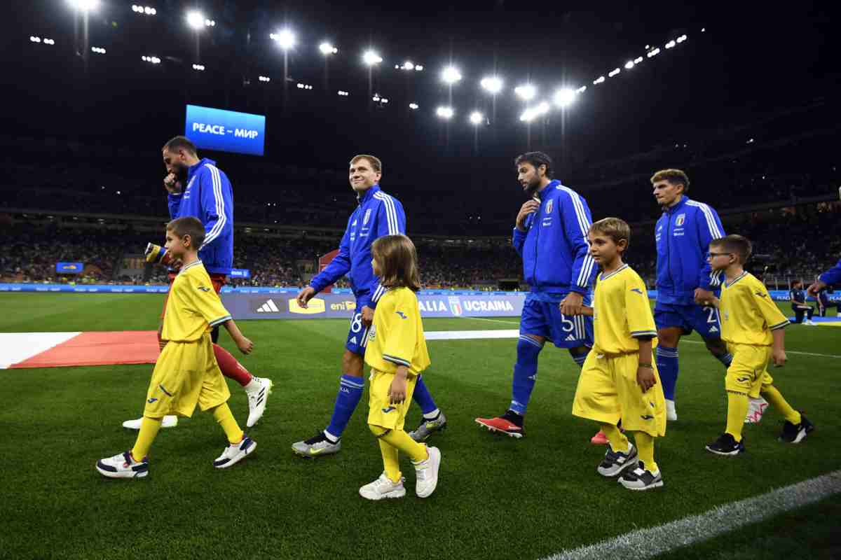 Nazionale italiana a san siro