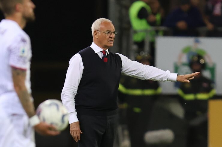 Claudio Ranieri ex allenatore del Cagliari