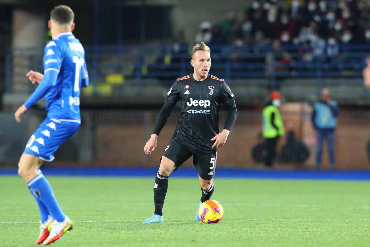 Arthur in Empoli-Juventus