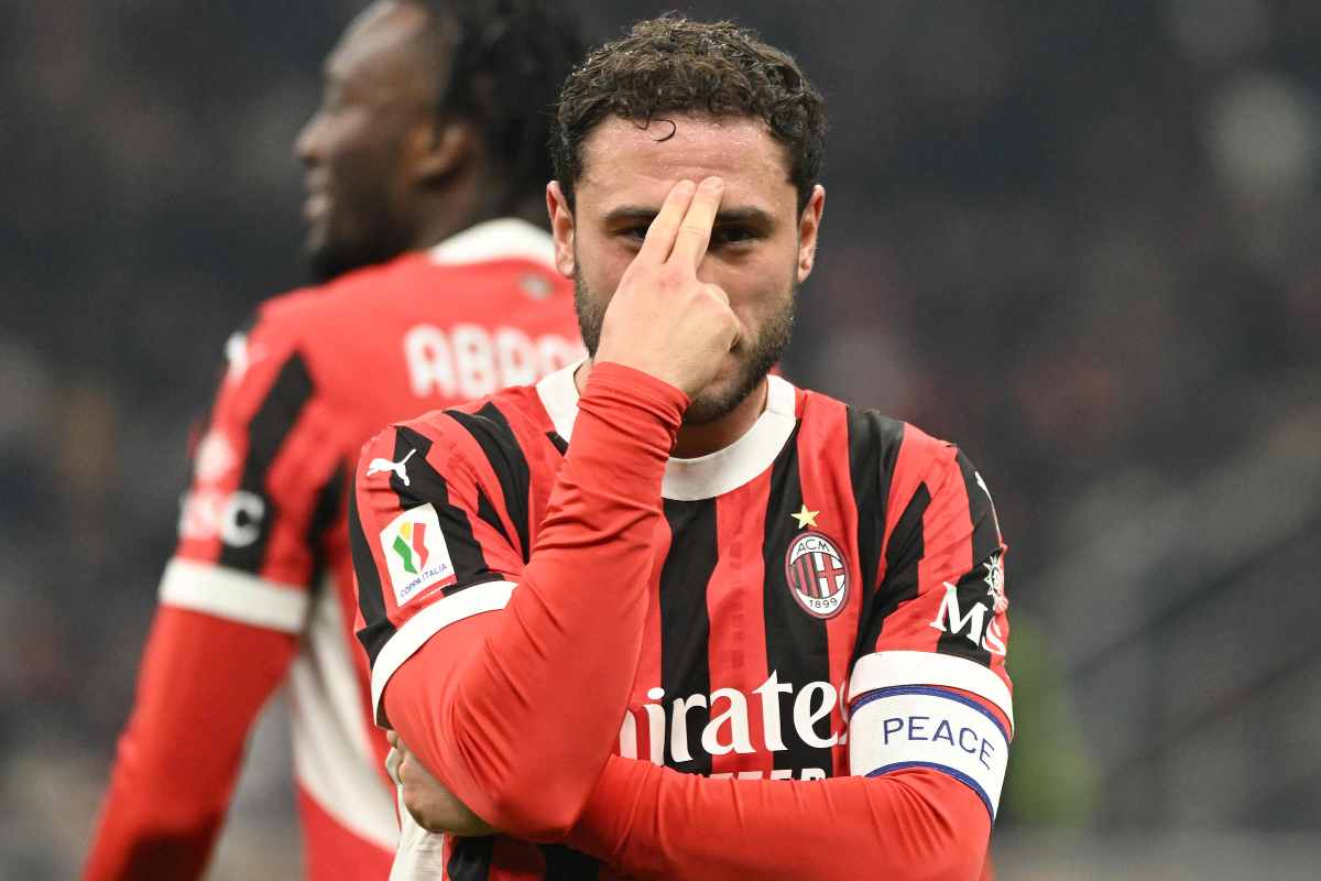 Goal Davide Calabria in Coppa Italia